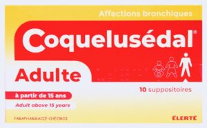 COQUELUSÉDAL ADULTE SUPPOSITOIRES