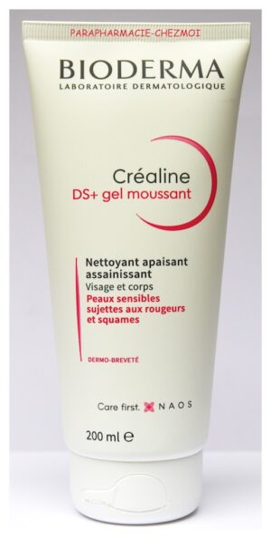 BIODERMA CRÉALINE DS+  GEL NETTOYANT APAISANT