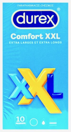 DUREX PRÉSERVATIFS CONFORT XXL