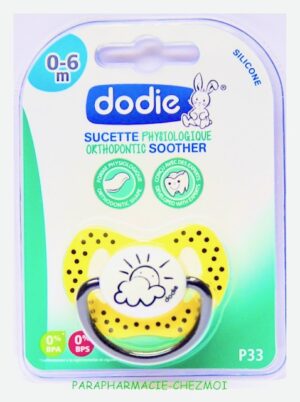DODIE SUCETTE PHYSIOLOGIQUE SILICONE   0-6 MOIS