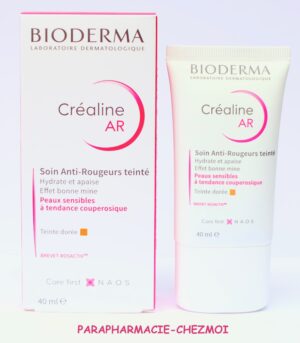 BIODERMA CRÉALINE AR CRÈME ANTI-ROUGEURS TEINTÉE