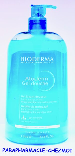 BIODERMA ATODERM GEL DOUCHE PEAUX SENSIBLES SÈCHES