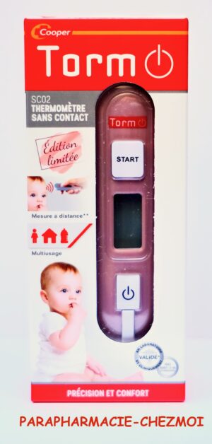 THERMOMÈTRE SANS CONTACT TORM COULEUR MAUVE