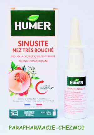 HUMER SINUSITE NEZ TRÈS BOUCHÉ SOLUTION NASALE
