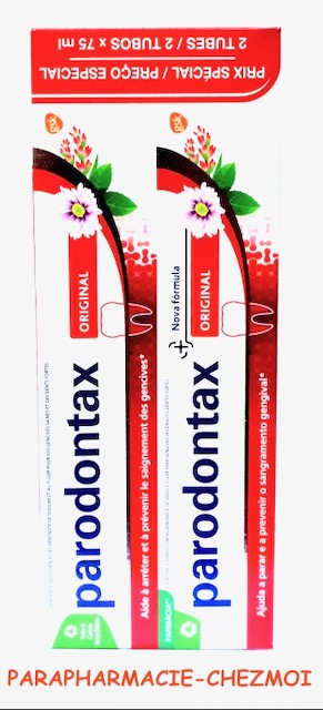 OFFRE PROMOTIONNELLE : PARODONTAX DENTIFRICE FLUOR L'ORIGINAL