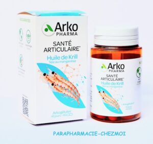 ARKOGELULES HUILE DE KRILL MANGANÈSE