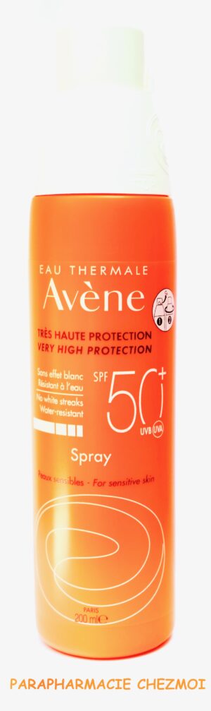 AVENE SPRAY SOLAIRE SPF 50+ TRÈS HAUTE PROTECTION