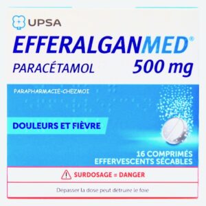 EFFERALGANMED 500 MG COMPRIMÉS EFFERVESCENTS