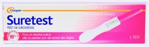 SURETEST TEST DE GROSSESSE