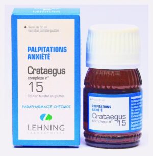 LEHNING N°15 CRATAEGUS COMPLEXE DYSTONIES NEURO-VÉGÉTATIVES
