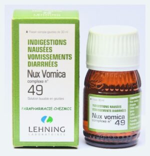 LEHNING N°49 NUX VOMICA COMPLEXE INDIGESTIONS