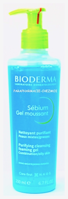 BIODERMA SÉBIUM GEL MOUSSANT PURIFIANT