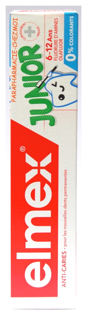 ELMEX DENTIFRICE JUNIOR 6-12 ANS