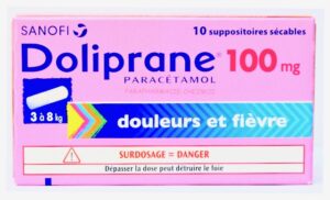 DOLIPRANE 100 MG SUPPOSITOIRES