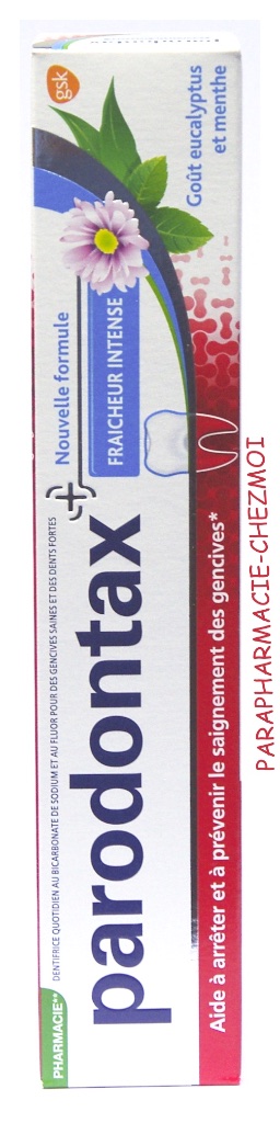 PARODONTAX DENTIFRICE FLUOR FRAICHEUR INTENSE
