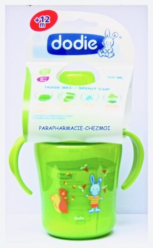 DODIE TASSE D'APPRENTISSAGE VERTE + 12 MOIS