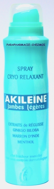 AKILEÏNE SPRAY CRYO RELAXANT JAMBES LÉGÈRES