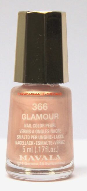 MAVALA VERNIS À ONGLES NACRÉ GLAMOUR N°366