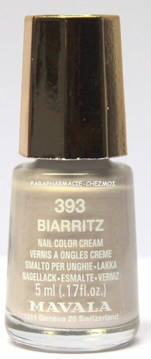 MAVALA VERNIS À ONGLES CRÈME BIARRITZ N°393