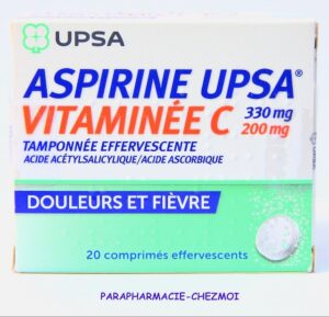 ASPIRINE 330MG VITAMINE C 200MG