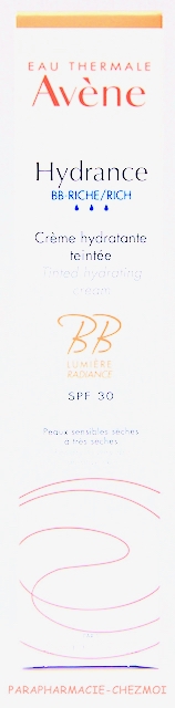 AVENE HYDRANCE BB RICHE CRÈME HYDRATANTE TEINTÉE SPF30