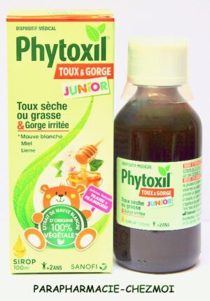 PHYTOXIL JUNIOR TOUX ET GORGE
