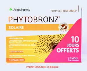 OFFRE PROMOTIONNELLE : PHYTOBRONZ NOUVELLE FORMULE 2X30 CAPSULES