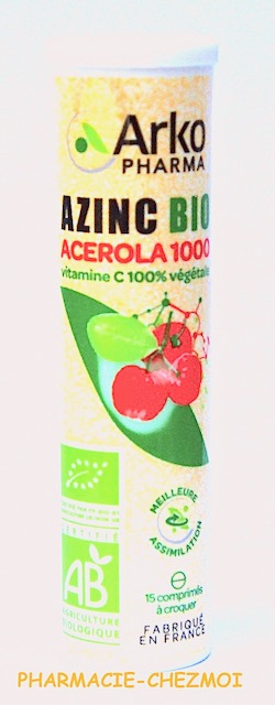 AZINC BIO ACEROLA 1000