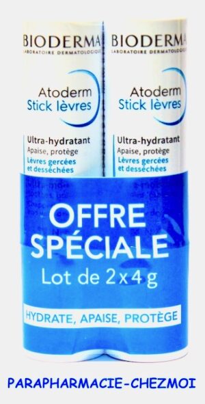 OFFRE PROMOTIONNELLE : BIODERMA ATODERM STICK À LÈVRES