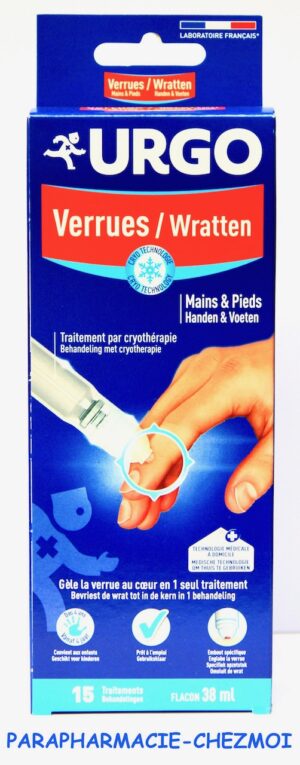 URGO VERRUES MAINS ET PIEDS PAR CRYOTHERAPIE
