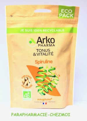 ARKOGELULES SPIRULINE BIO ECO PACK