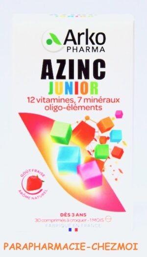 AZINC VITALITÉ JUNIOR GOUT FRAISE