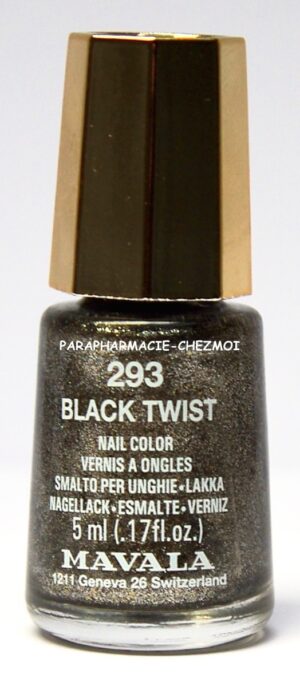 MAVALA VERNIS À ONGLES BLACK TWIST N°293