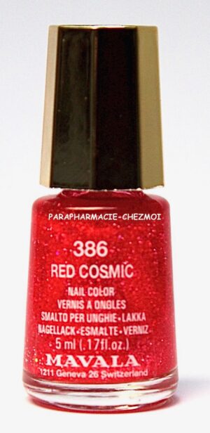 MAVALA VERNIS À ONGLES RED COSMIC N°386