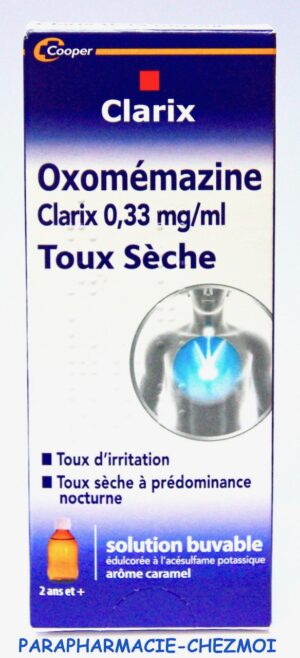 OXOMÉMAZINE COOPER TOUX SÈCHE SIROP