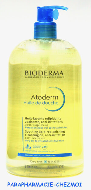 BIODERMA ATODERM HUILE DE DOUCHE PEAUX SENSIBLES SÈCHES
