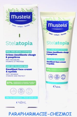 MUSTELA STELATOPIA CRÈME EMOLLIENTE VISAGE
