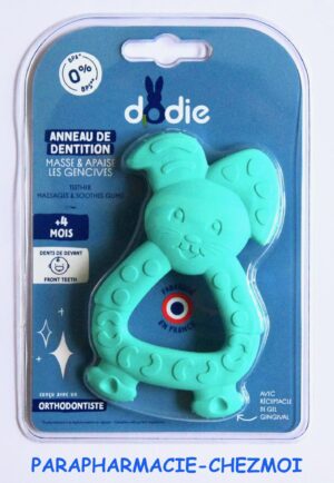 DODIE ANNEAU DENTITION VERT À PARTIR DE 4 MOIS