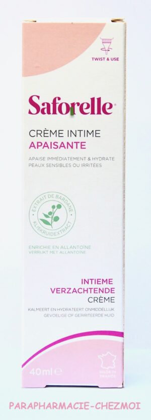 SAFORELLE CRÈME APAISANTE INTIME