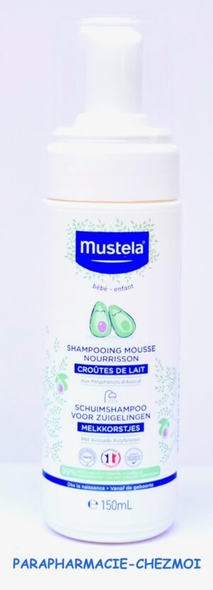 MUSTELA SHAMPOOING MOUSSE NOURRISSON