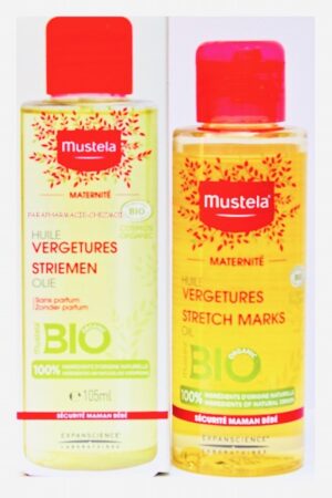 MUSTELA MATERNITÉ HUILE VÉGÉTALE BIO