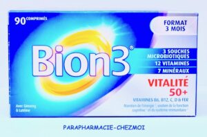 BION 3 SENIOR ACTIVATEUR DE LA VITALITÉ FORMAT 3 MOIS