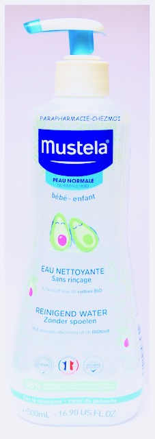 MUSTELA EAU NETTOYANTE SANS RINCAGE A L'AVOCAT BIO