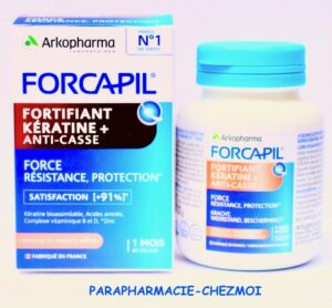 FORCAPIL FORTIFIANT KÉRATINE+ CHEVEUX ET ONGLES ANTI-CHUTE
