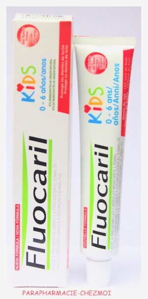 FLUOCARIL KIDS 0 A 6 ANS GEL FRAISE