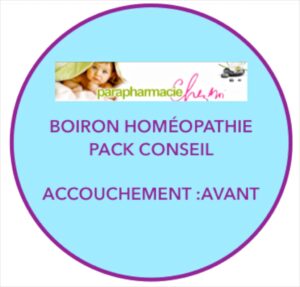 BOIRON PACK CONSEIL ACCOUCHEMENT : AVANT