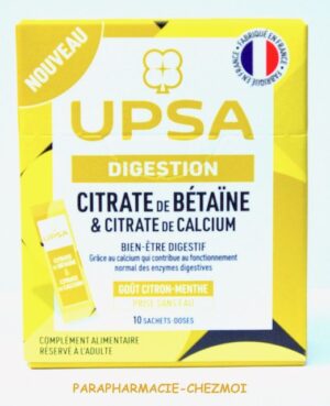UPSA CITRATE DE BETAÏNE ET CITRATE DE CALCIUM