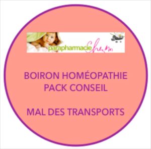 BOIRON PACK CONSEIL MAL DES TRANSPORTS