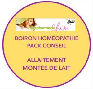 BOIRON PACK CONSEIL ALLAITEMENT MONTÉE DE LAIT