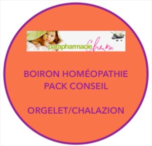 BOIRON PACK CONSEIL ORGELET- CHALAZION